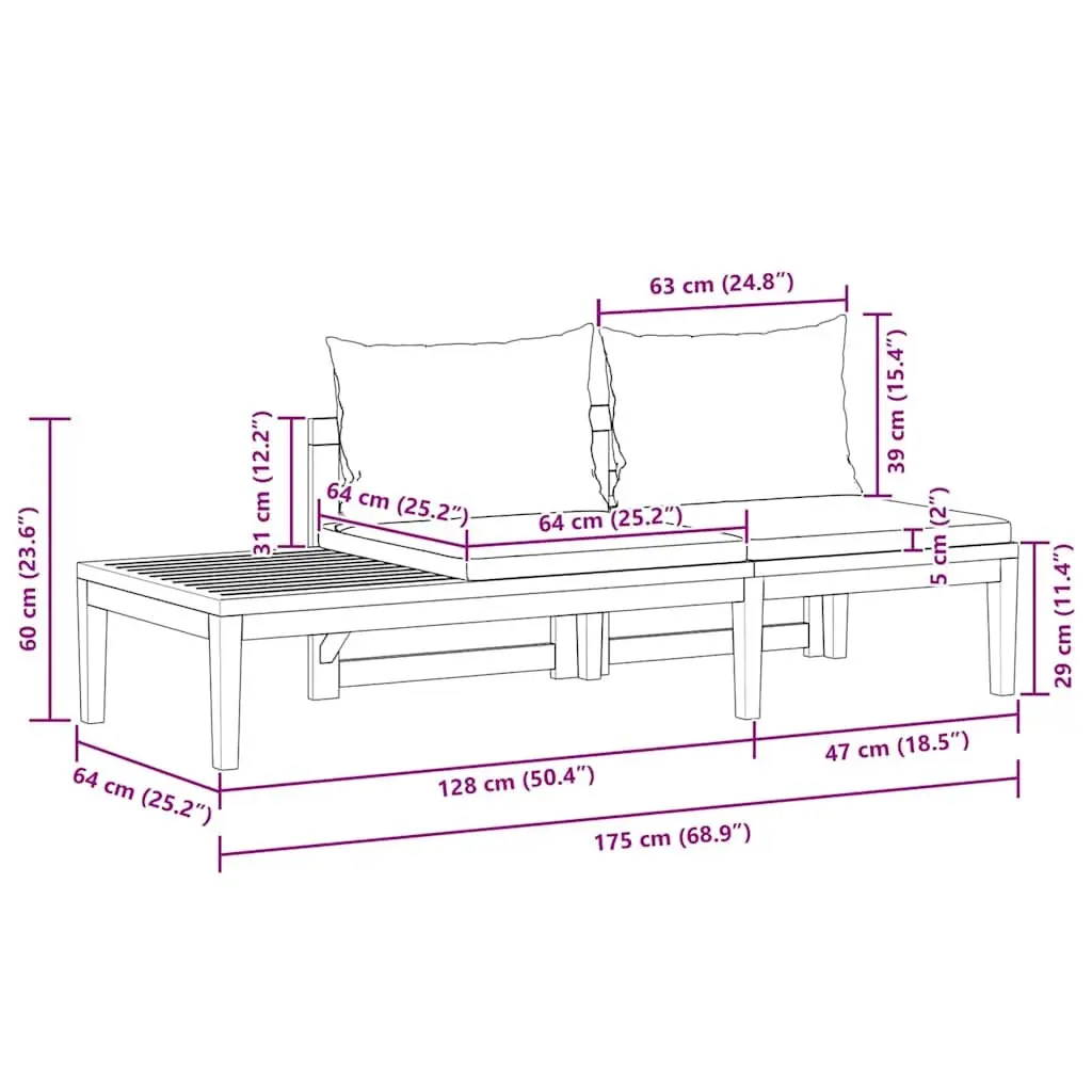Outdoor Lounge Set for Relaxation