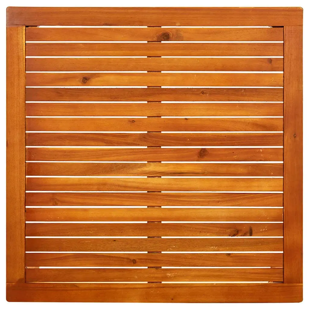 Outdoor Coffee Table Solid Acacia Wood 85x85x45 cm Brown