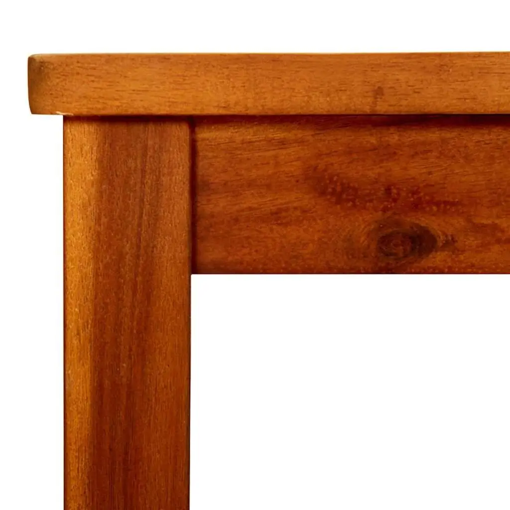 Outdoor Coffee Table Solid Acacia Wood 85x85x45 cm Brown
