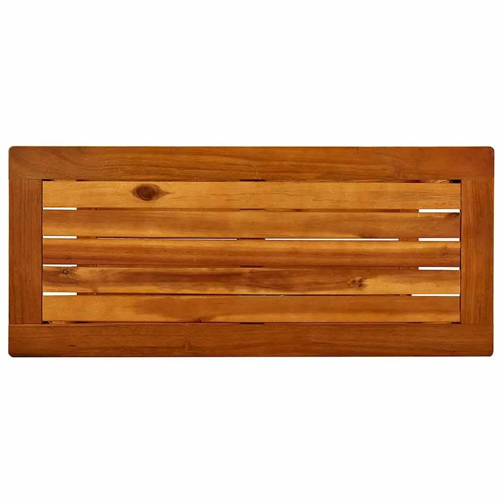 Garden Console Table 80x35x75cm Solid Acacia Wood Outdoor Patio Furniture