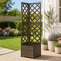 Quality Corner Trellis Planter Box for Your Outdoor Garden