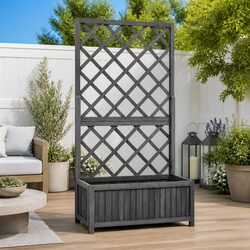 Versatile Trellis Planter Offering Practical Gardening Solutions