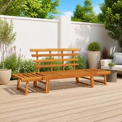 Value and Practicality in a Convertible Garden Bench