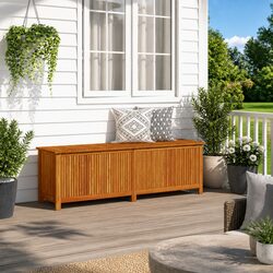 Reliable Wooden Storage Box for Your Outdoor Needs