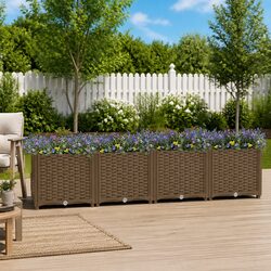 Reliable 160x40x38cm Raised Garden Bed for Plant Lovers