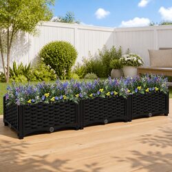 Comfortable Gardening with the Raised Garden Bed Planter