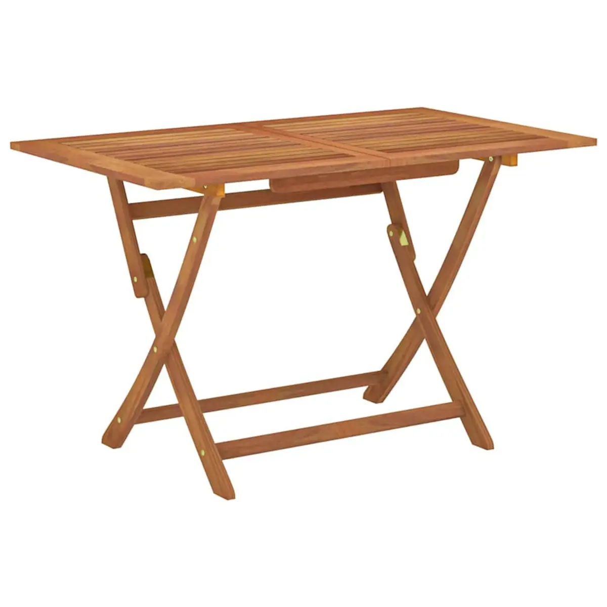 Folding Garden Dining Table in Eucalyptus Wood
