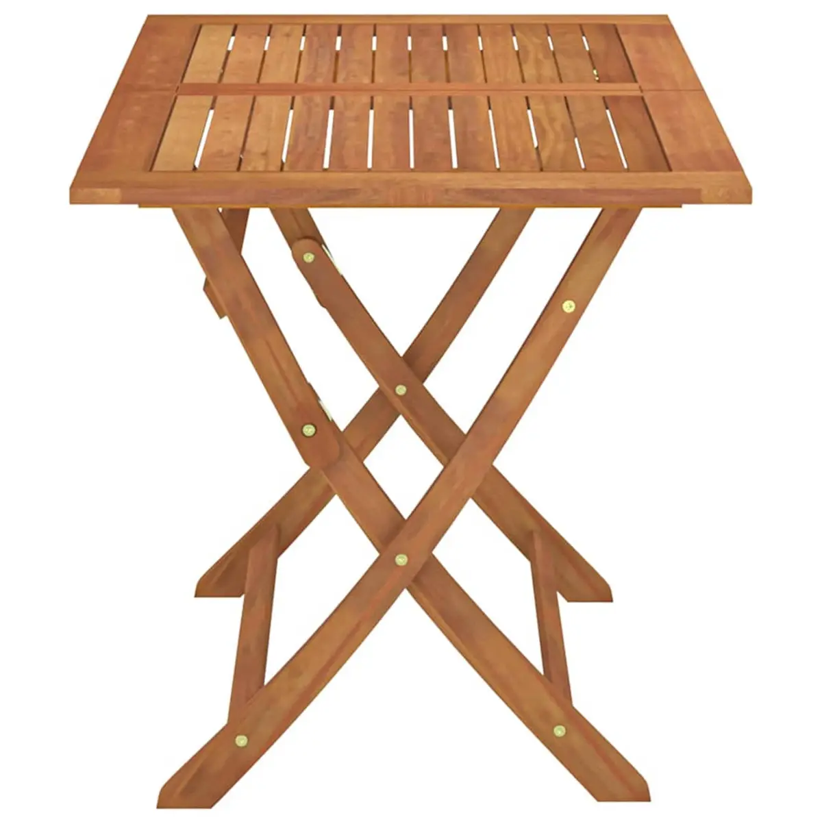 Folding Garden Dining Table in Eucalyptus Wood