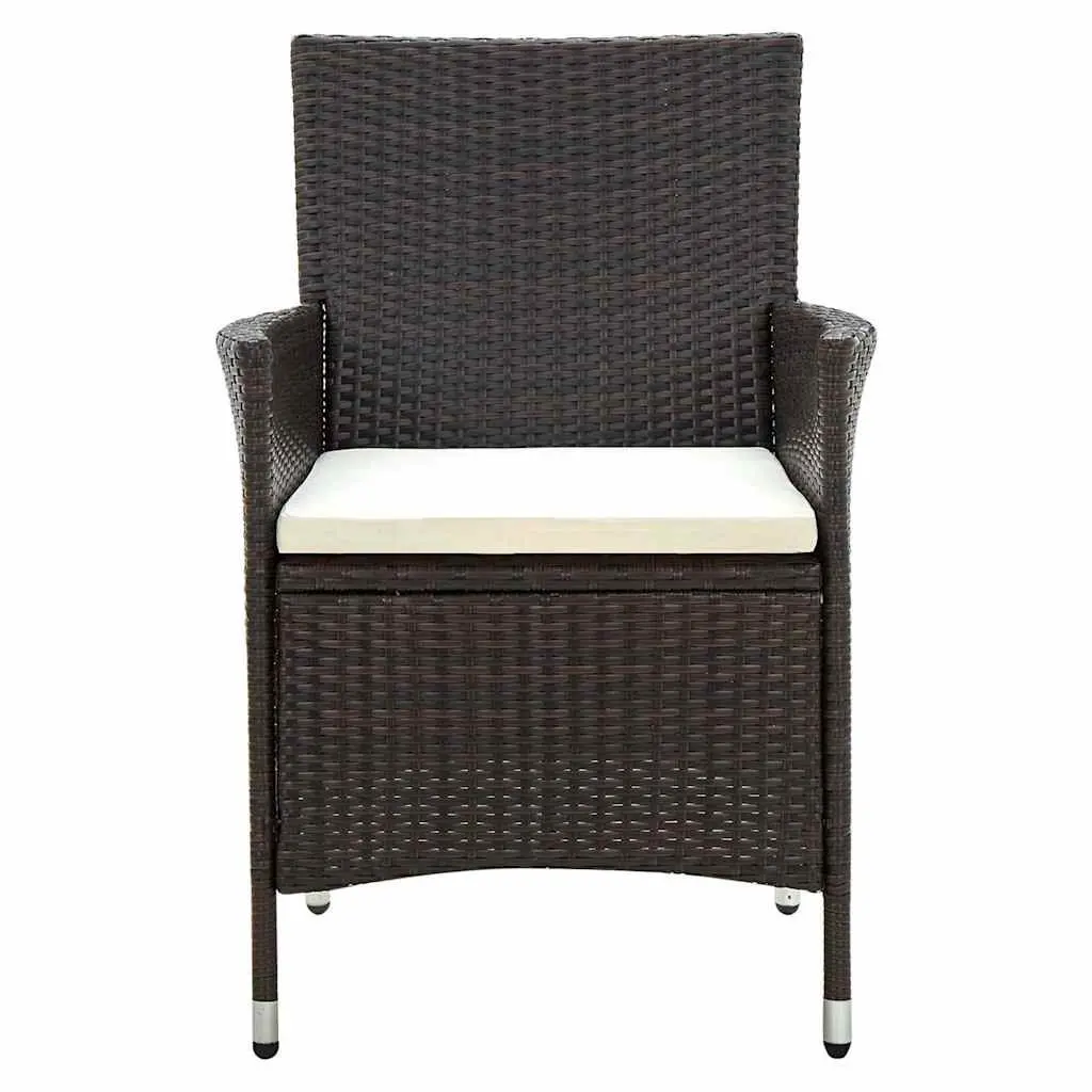 Outdoor Garden Chairs Set 2 pcs