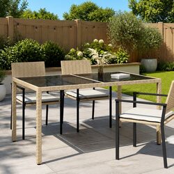 Reliable Garden Table: 150x90x75cm of Comfort and Style