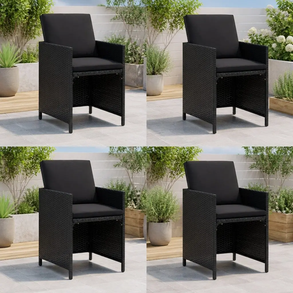 4-Piece Outdoor Garden Chairs Set