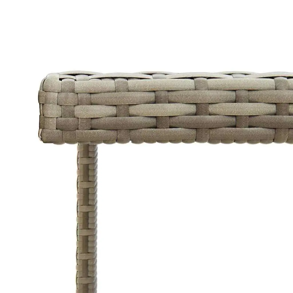 Garden Dining Table 109x107x74cm in Grey