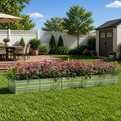 Galvanized Steel Garden Bed: Practical and Reliable