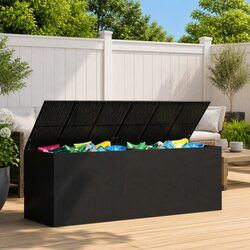 Reliable PE Rattan Cushion Storage Box