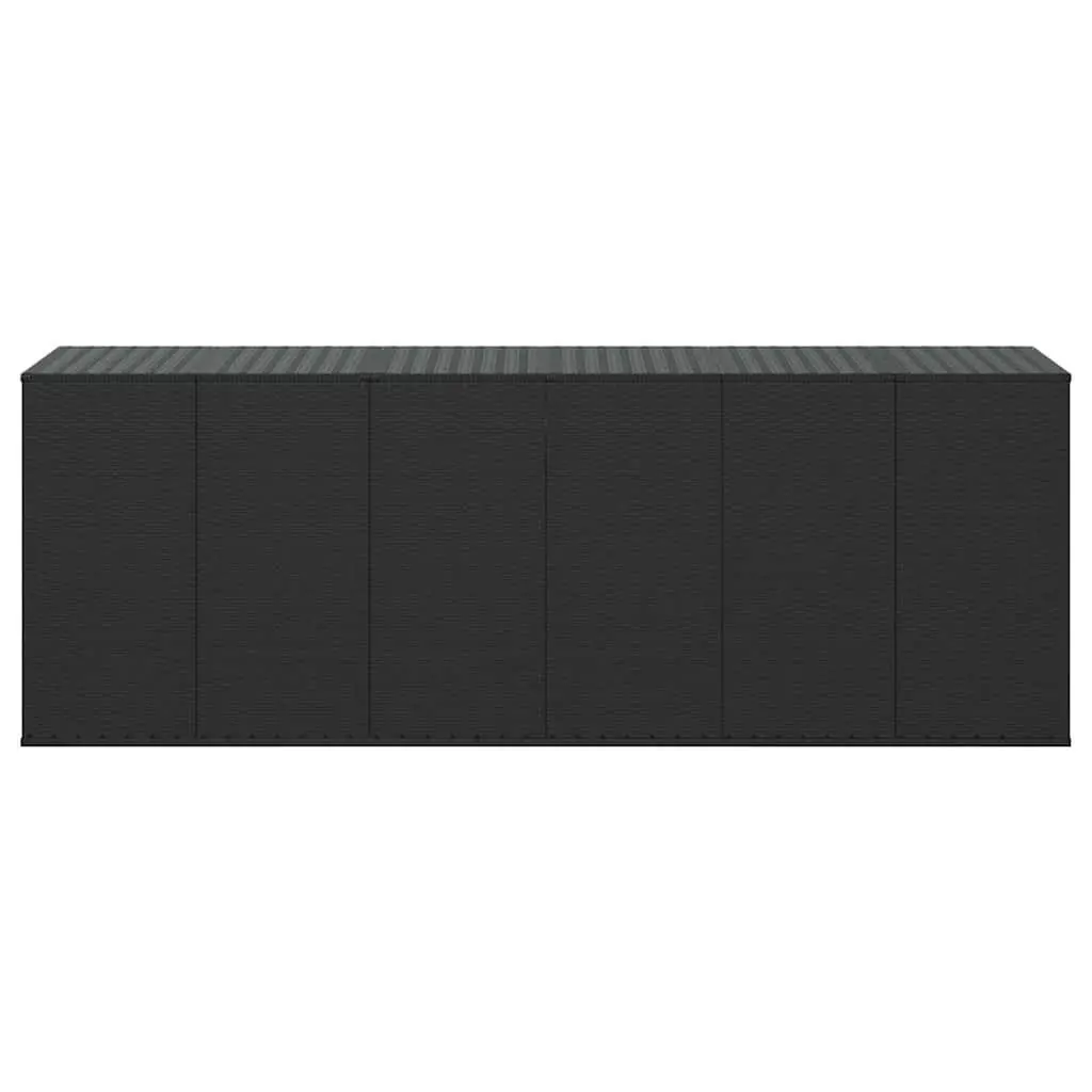 PE Rattan Cushion Storage Box