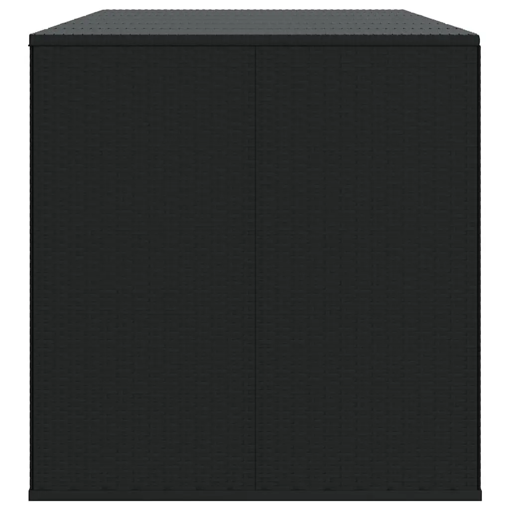 PE Rattan Cushion Storage Box