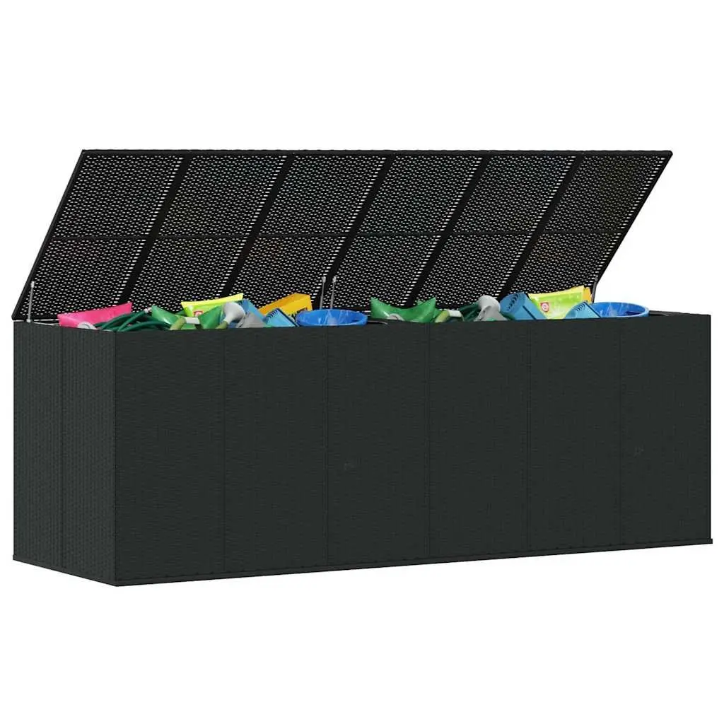 PE Rattan Cushion Storage Box