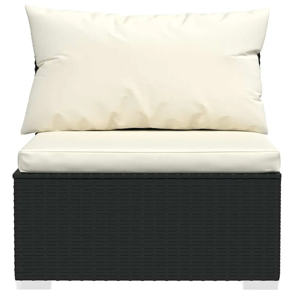 Outdoor Middle Sofa with Cushions