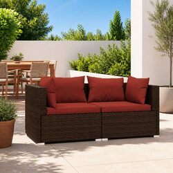 Reliable 2-Seater Outdoor Sofa for Comfort and Usefulness
