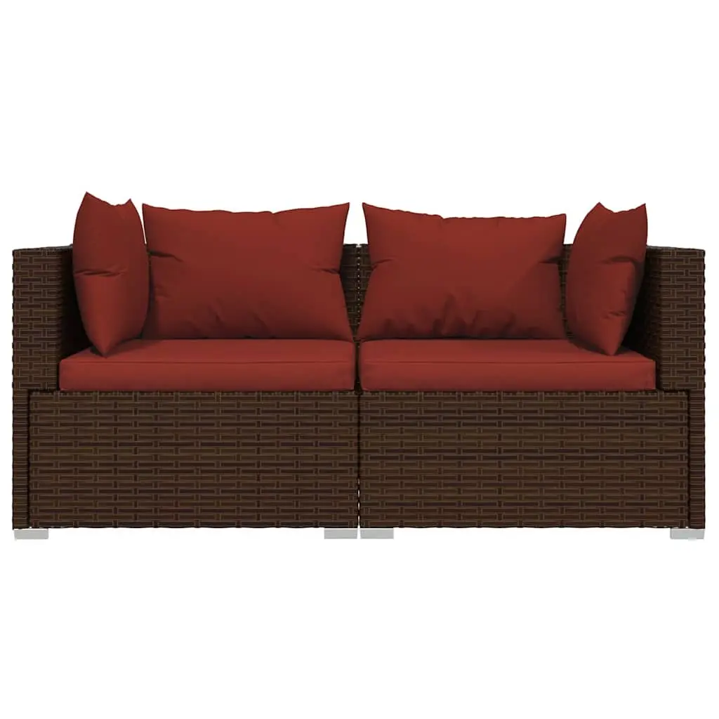 3 Piece Outdoor Sectional Sofa Set for Comfort