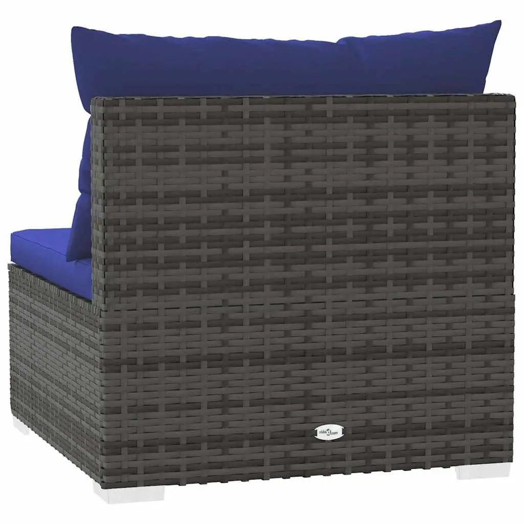 Grey Outdoor Middle Sofa