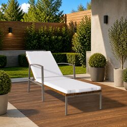 Comfortable Adjustable Sun Lounger for Your Home
