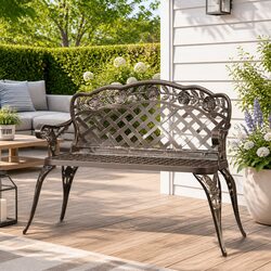 Reliable and Attractive 108cm Garden Bench for Your Patio