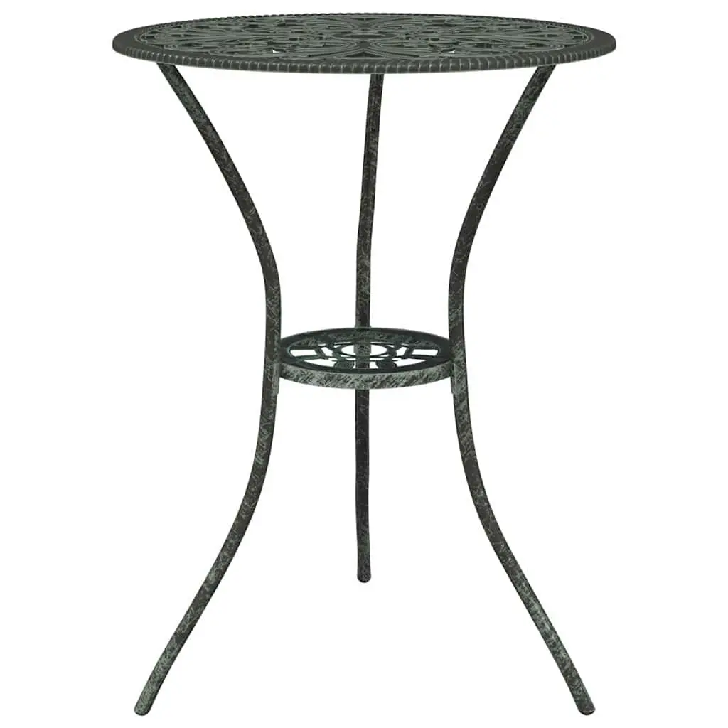 Outdoor Bistro Set with Floral Charm