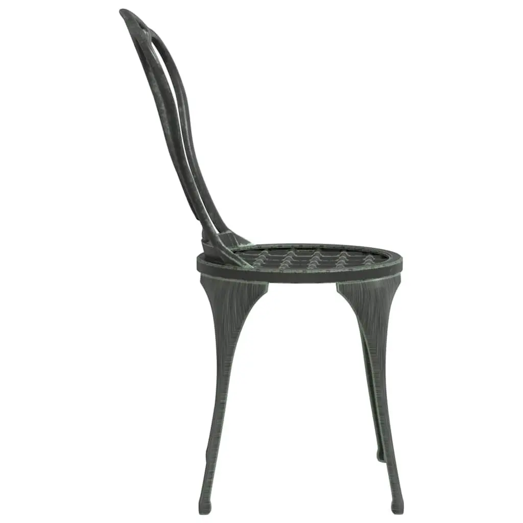Outdoor Bistro Set with Floral Charm