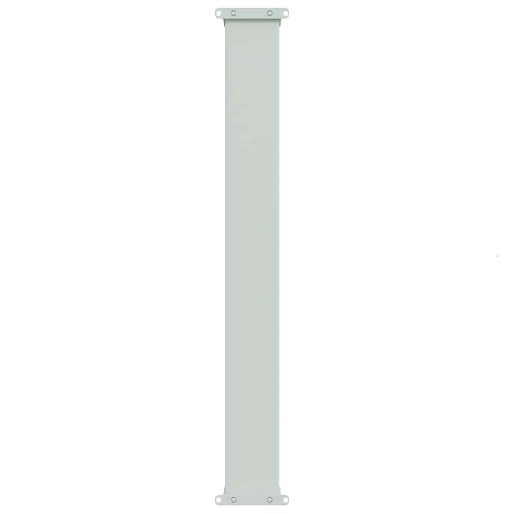 Side Awning Privacy Screen Retractable 117cm x 600cm Cream Outdoor Shade