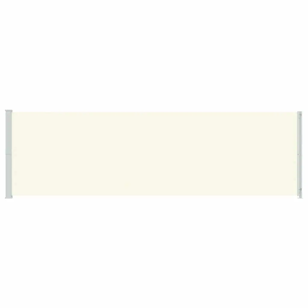 Outdoor Garden Shade Screen Retractable 180cm x 600cm Cream Patio Awning