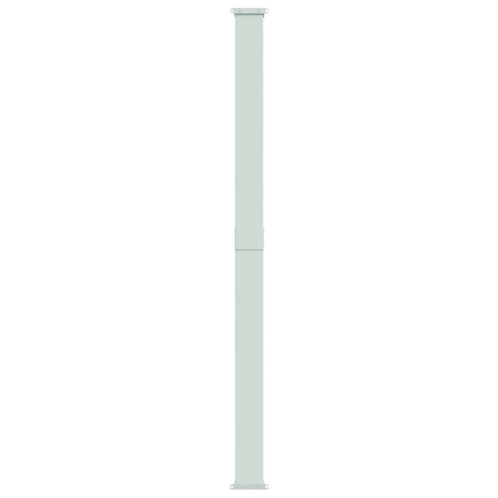 Side Awning Outdoor Privacy Screen Cream 220 cm x 600 cm Retractable Garden Shade