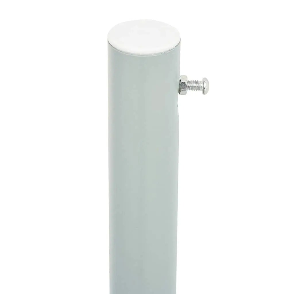 Side Awning Outdoor Privacy Screen Cream 220 cm x 600 cm Retractable Garden Shade
