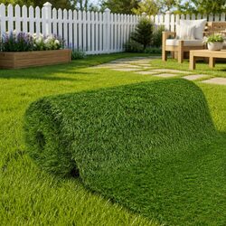 Artificial Grass Turf Mat 1x10m: Practical and Durable