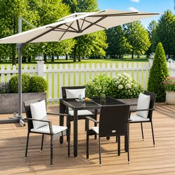 Comfortable and Versatile 5 Piece Outdoor Dining Set