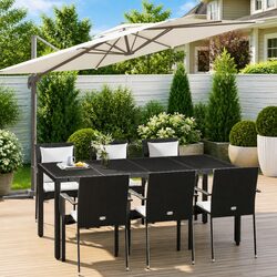 Reliable 7 Piece Garden Dining Set - Comfort and Quality