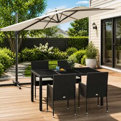 Comfortable 5 Piece Dining Set with Value for Your Patio