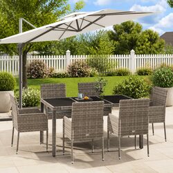 Reliable 7 Piece Outdoor Dining Set for Comfort and Style