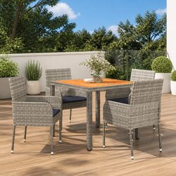 Quality 5 Piece Outdoor Dining Set - Practical & Affordable