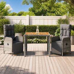 Practical and Stylish Garden Dining Set with Cushions