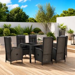 Reliable and Durable: 7-Piece Garden Dining Set