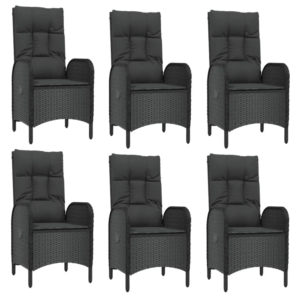 7 Piece Outdoor Dining Set with Cushions
