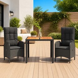 Reliable 3 Piece Dining Set for Your Outdoor Needs