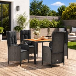 Comfortable and Durable 5 Piece Outdoor Dining Set
