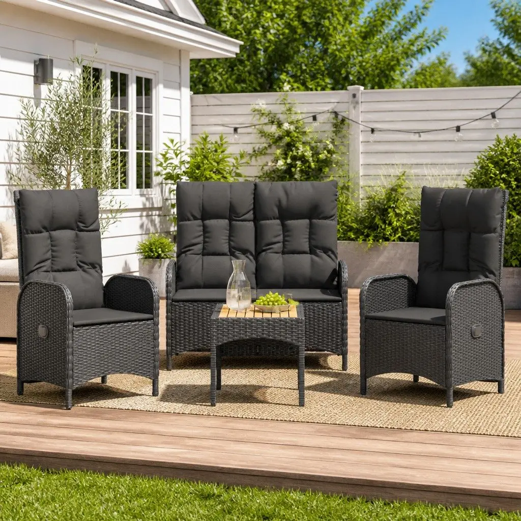 Garden Dining Set with Durable Build