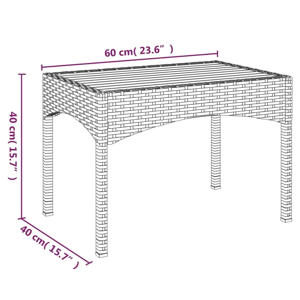 4 Piece Outdoor Garden Dining Set Cushions Black Poly Rattan Chairs Table