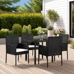 Comfortable and Durable 5 Piece Outdoor Dining Set