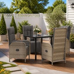 Comfortable and Stylish 5-Piece Outdoor Dining Set