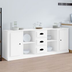 Affordable White Sideboards with Durable Storage