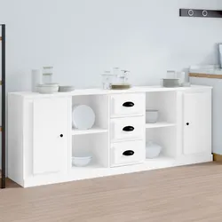 Affordable White Sideboards with Durable Storage